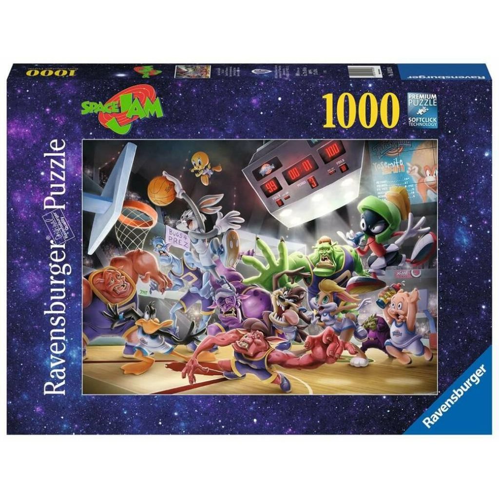 RAVENSBURGER Puzzle Space Jam: das Finale zerschmettert 1000 Teile