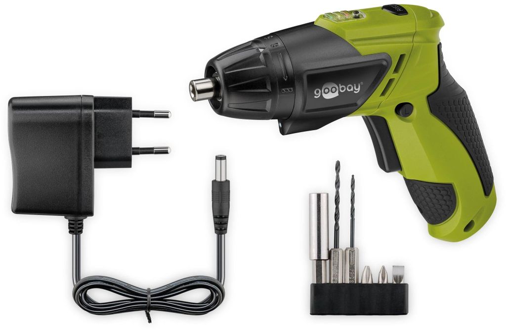 GOOBAY Mini-Akkuschrauber-Set, 71880, 3,6 V Li Produktbild 