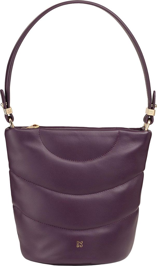 DuDu Barbara Schultertasche Leder 21.5 cm