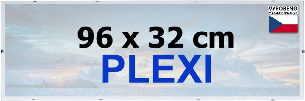 BFHM Euroclip cadre puzzle 96x32cm (plexiglas) Image du produit 