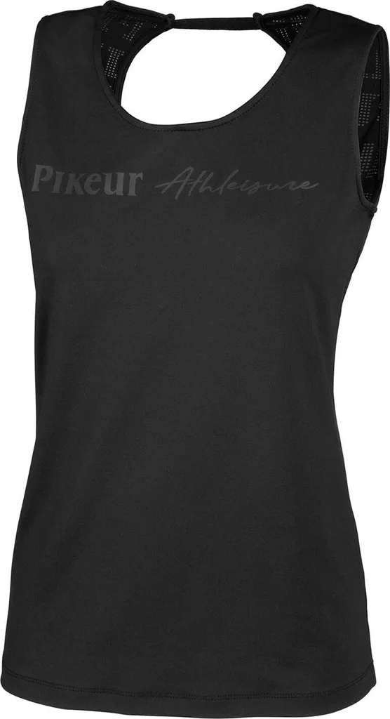 Top femme Pikeur OMAL noir taille 34 fini l'inconfort à cheval en été