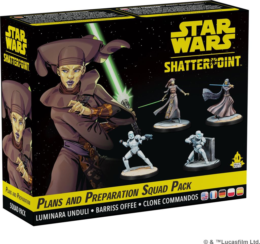 Asmodee Star Wars: Shatterpoint - Plans and Preparation Squad Pack, Abbildung, Mehrfarbig
