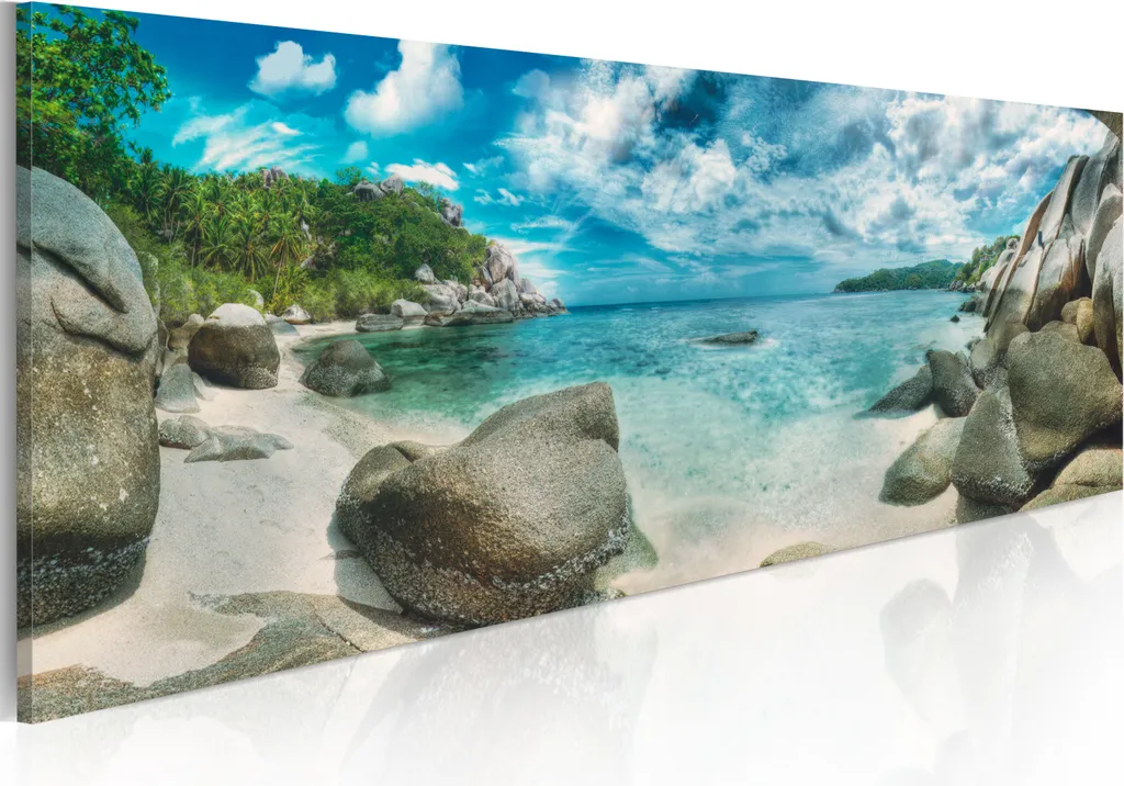 Tableau sur toile format panoramique 135x45 cm Déco Mer et Paysage