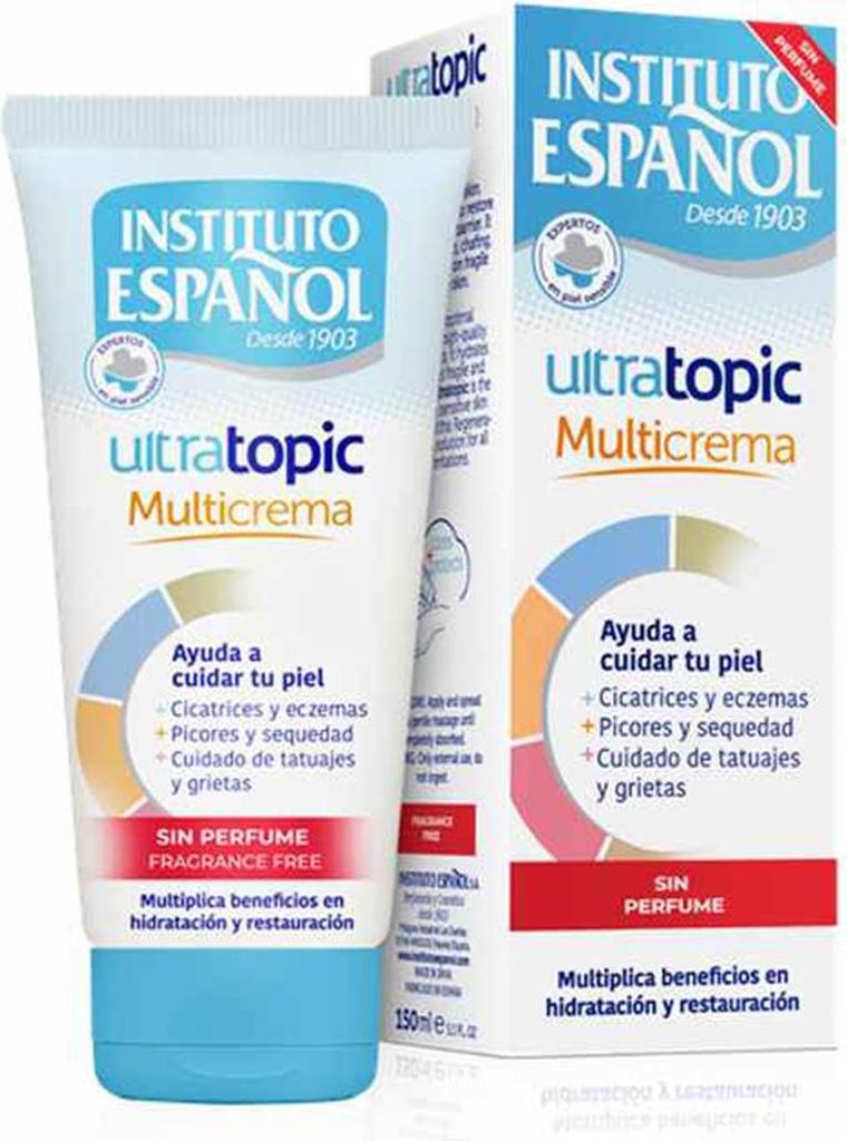 Instituto Español Ultratopic Multi-Crema Sin Perfume 150ml
