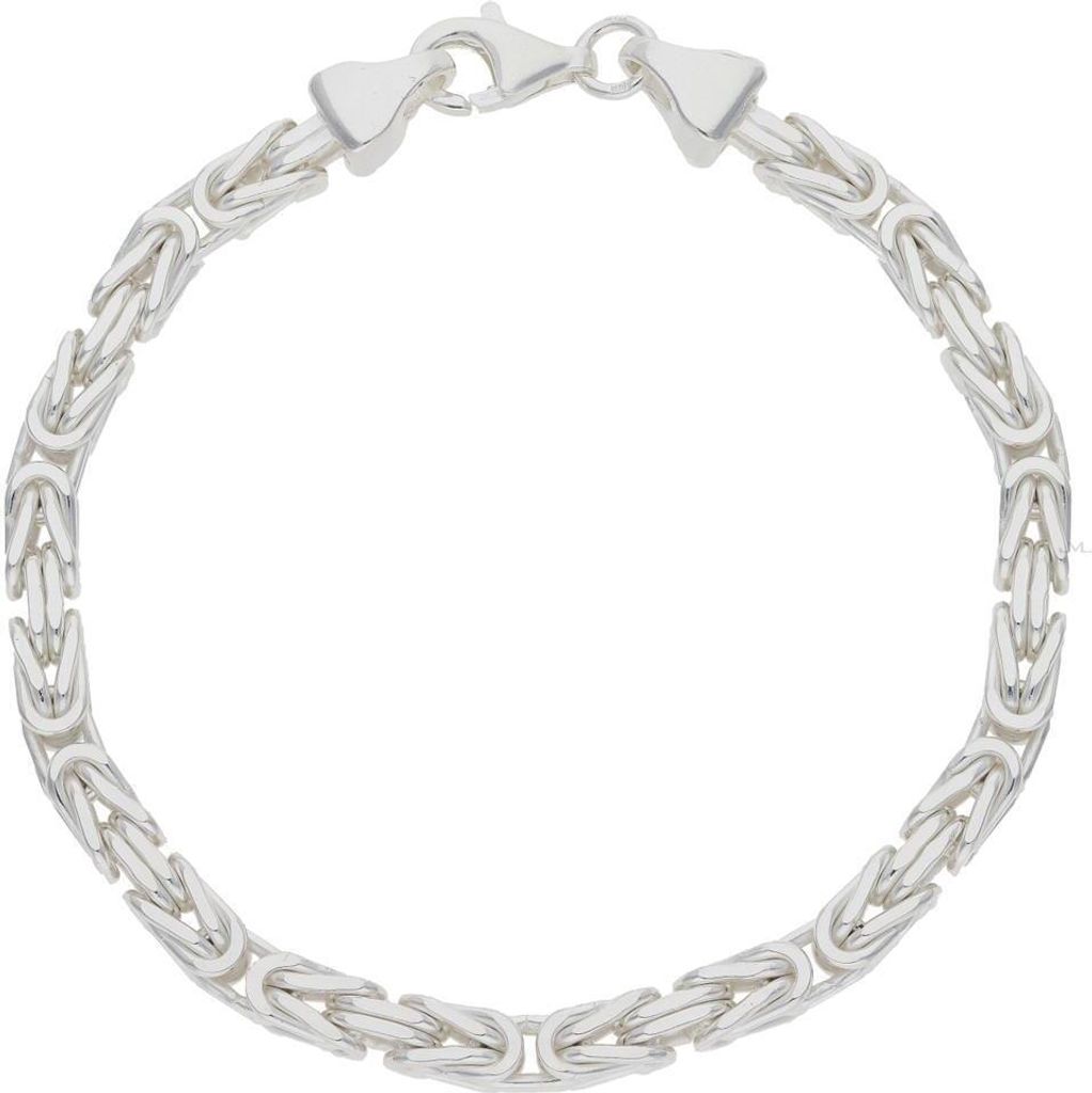 Königsarmband Silber 925 poliert JL39-03-0686 JuwelmaLux 19 cm