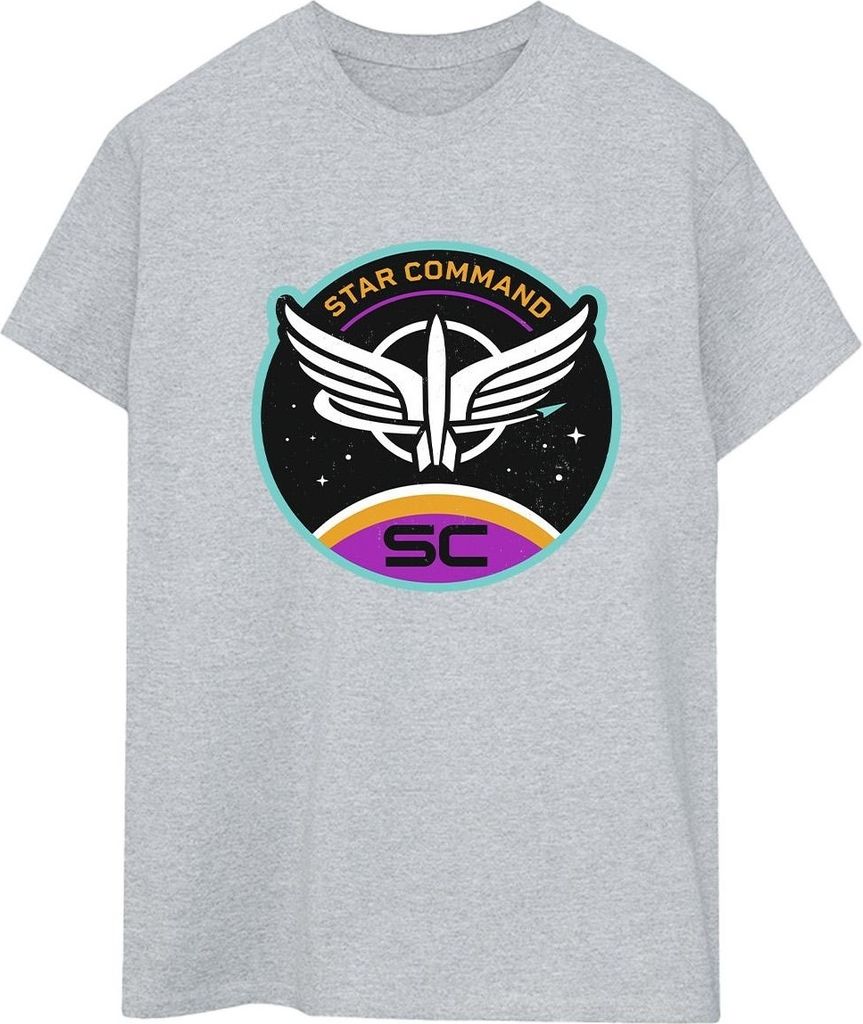 Disney - "Lightyear Star Command" T-Shirt für Damen BI33959 (L) (Grau)