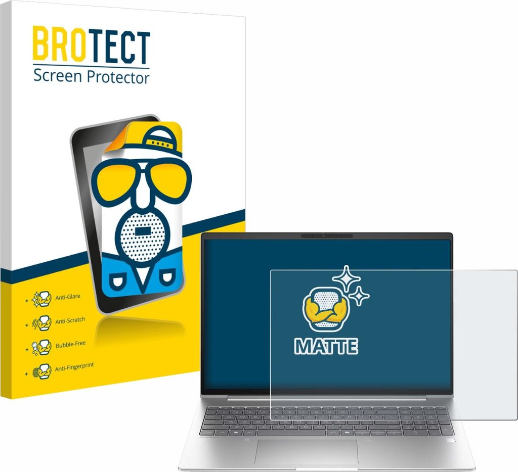 BROTECT Schutzfolie für HP EliteBook 6 G1i 14 Displayschutz Displayschutzfolie Folie Matt Entspiegelungsfolie