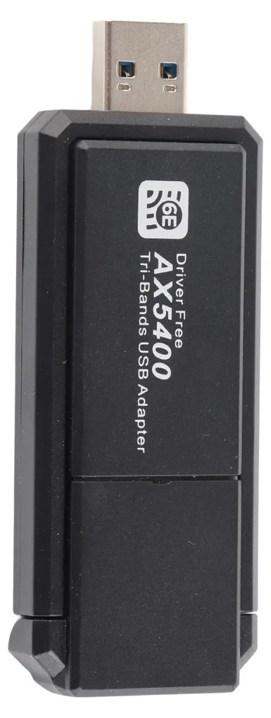 Adaptateur Réseau WiFi 6E pour Télétravail et Streaming Fluide PC
