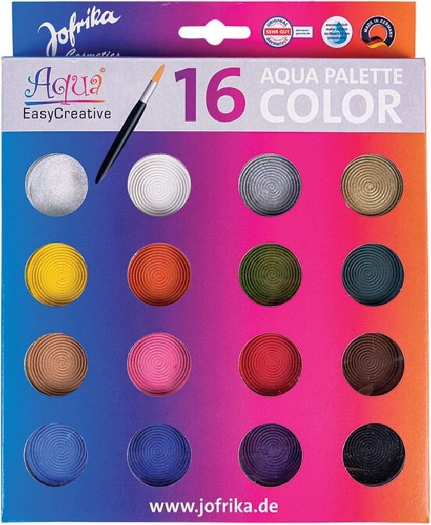 Jofrika 708795 Schminkset Aqua Color Palette Produktbild 