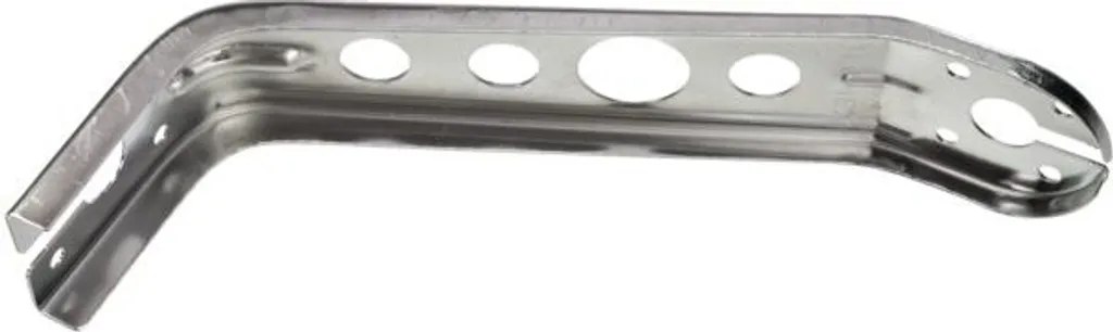 Profilé de bordure Type RA 106SL en inox 0,9m pour carrelage mural