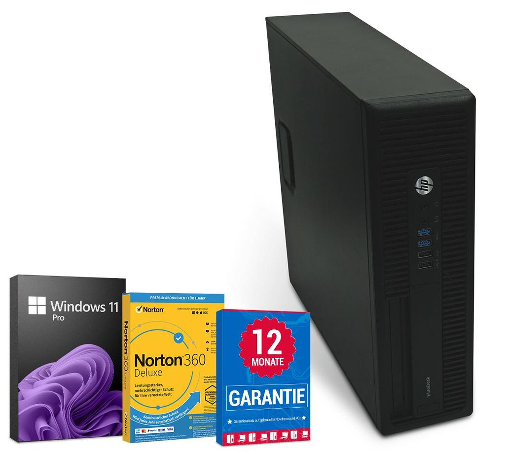 HP EliteDesk 800 G2 Desktop PC Computer - Intel Core Produktbild 