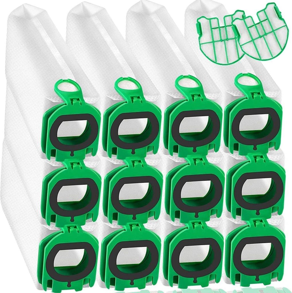 12 Stück Staubsaugerbeutel kompatibel mit Vorwerk Kobold Produktbild 