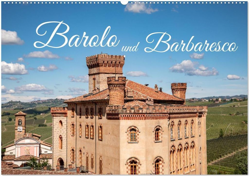 Barolo und Barbaresco (Wandkalender 2026 DIN A2 quer), CALVENDO Monatskalender