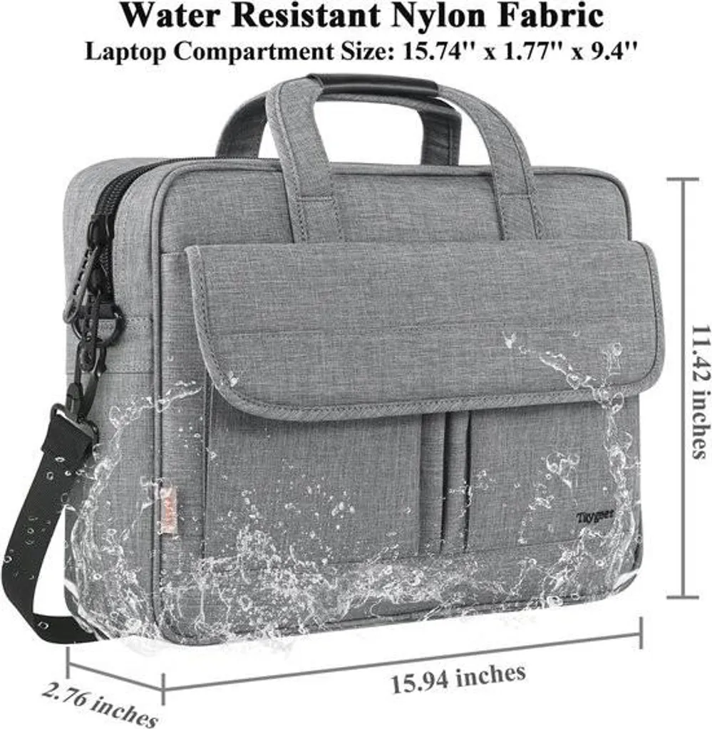 Sac à bandoulière pour PC portable 15.6 - Sacoche de transport unisexe