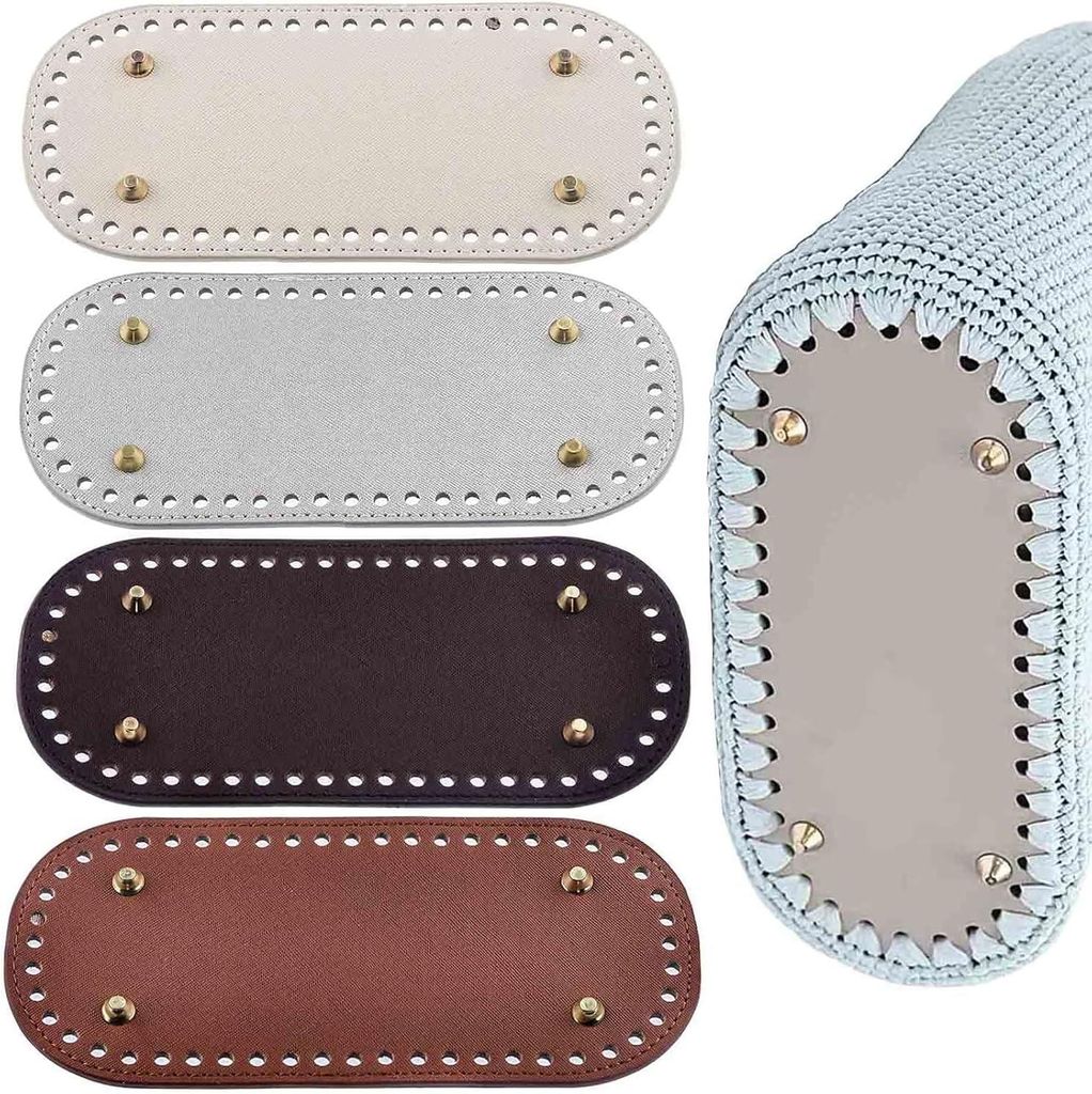 4 Stück Taschenboden Taschenboden zum Häkeln Taschenboden Produktbild 
