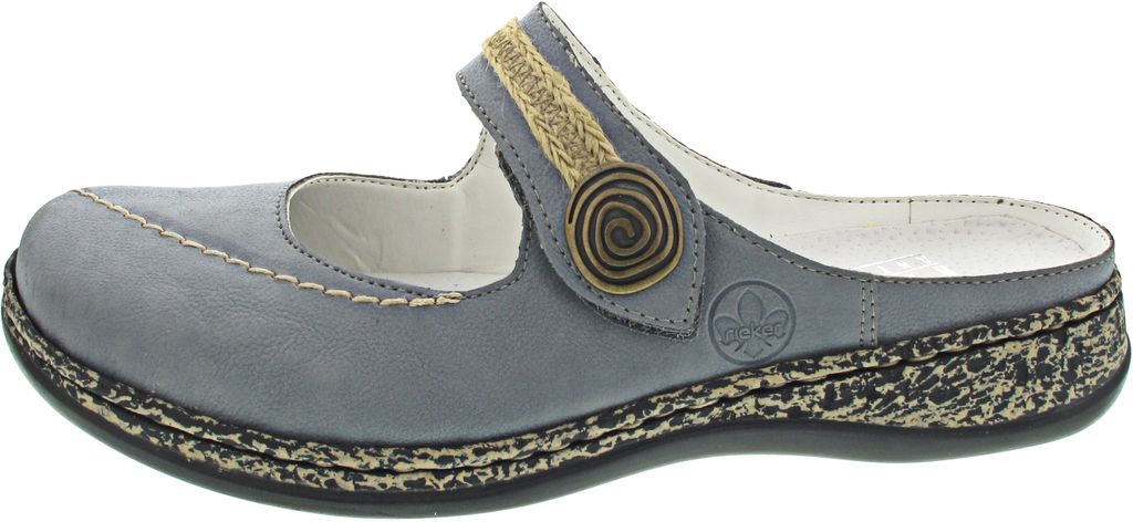 Rieker Schuhe Damen Pantoletten Clogs 46391, Größe:36 EU, Produktbild 