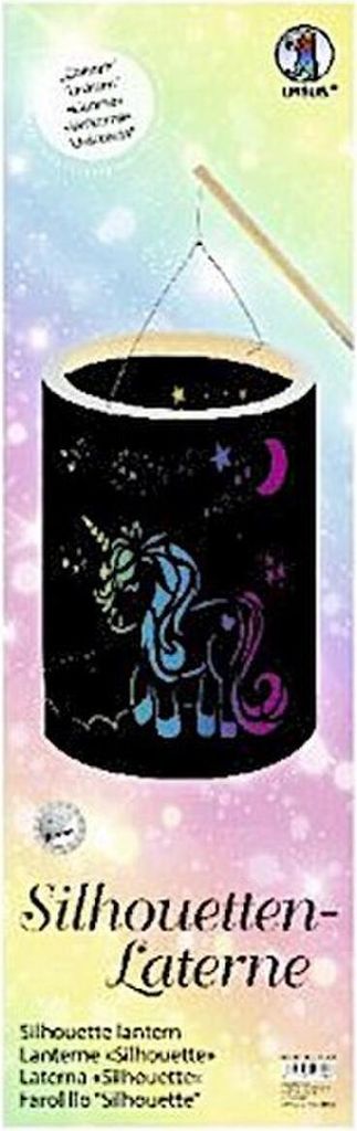 URSUS Silhouetten-Laterne Einhorn, Ø15,3cm