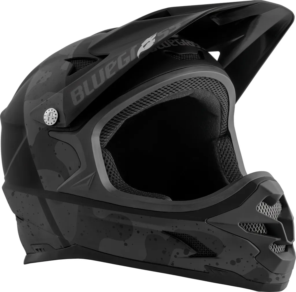 Equipement protection VTT Descente Casque Bluegrass Intox Noir Camo M