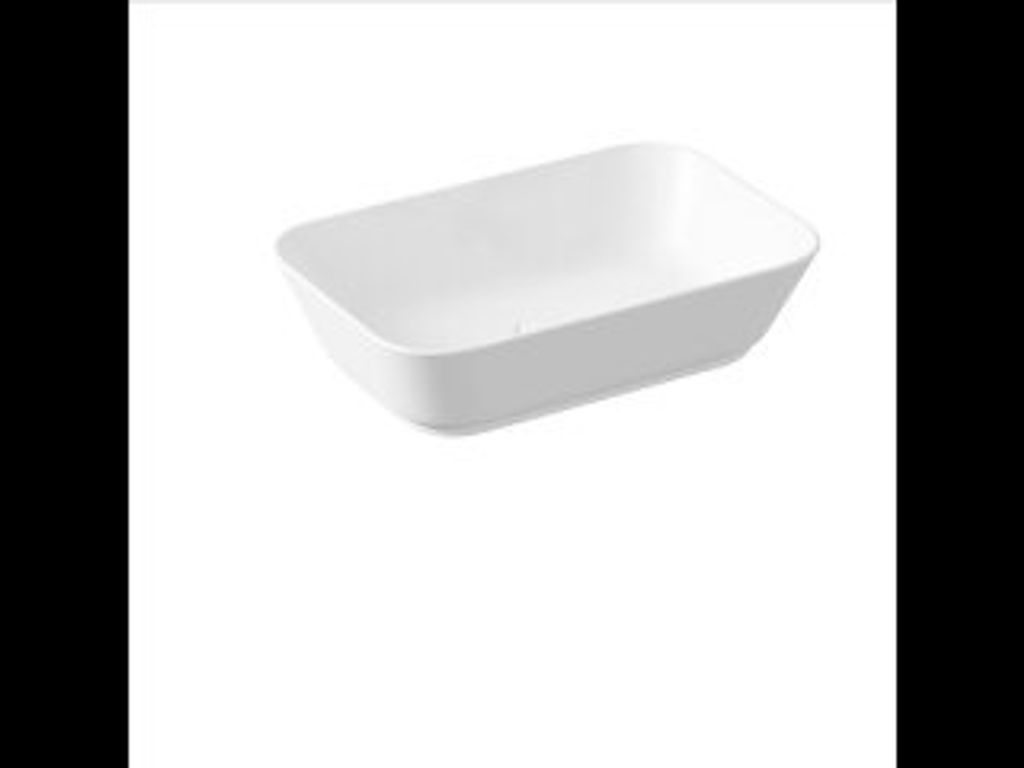 VITRA 7425B401-0016 Aufsatzschale Geo eckig 595 x 395 mm