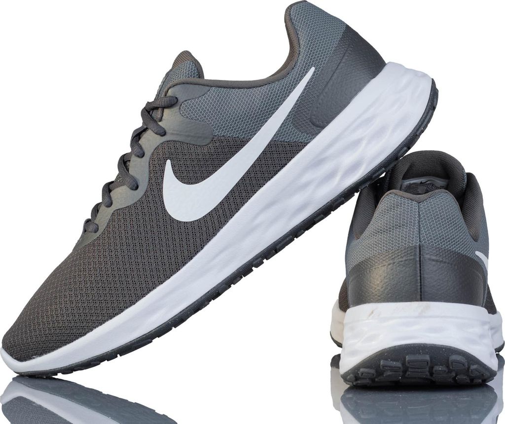 Nike Revolution 6 NN DC3728004 (44.5/iron grey-white-smoke Produktbild 