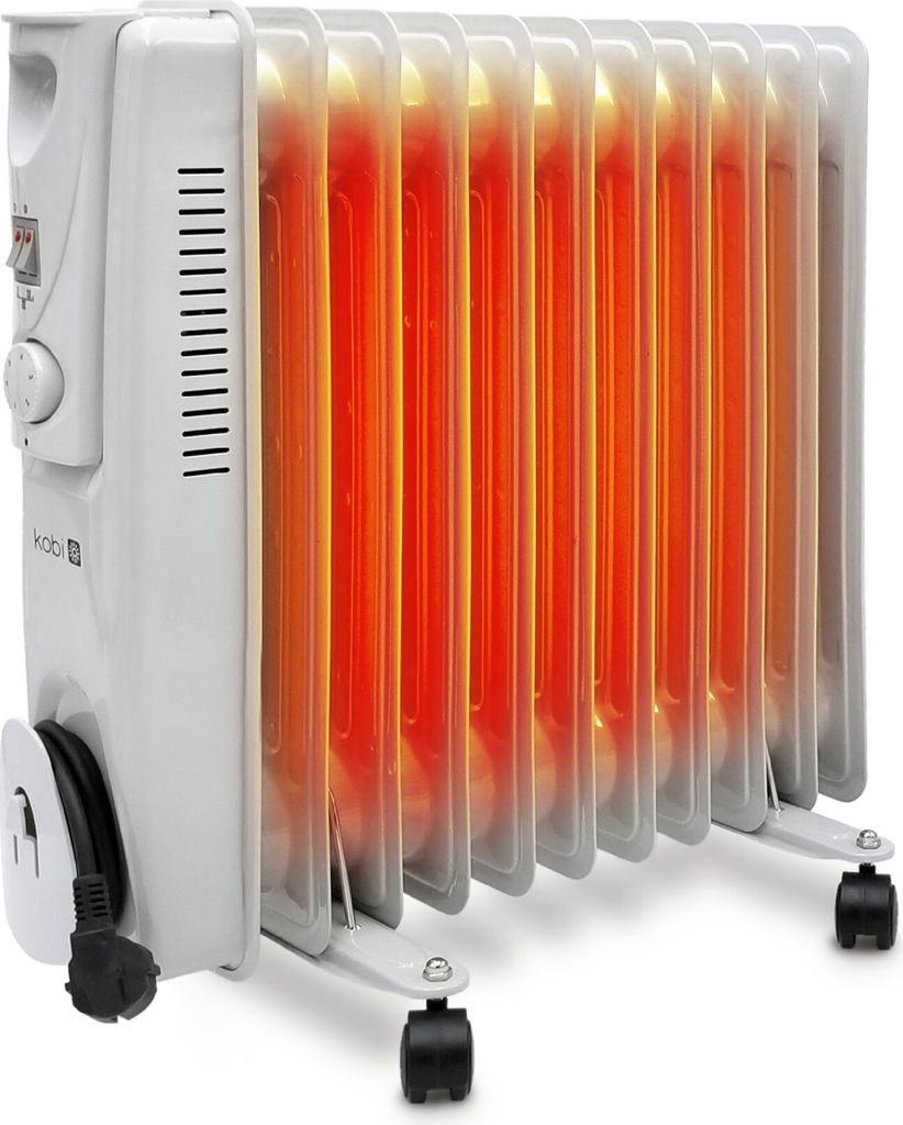 Energiesparend Ölheizkörper YUGO-11 2500W Elektroheizkörper Produktbild 