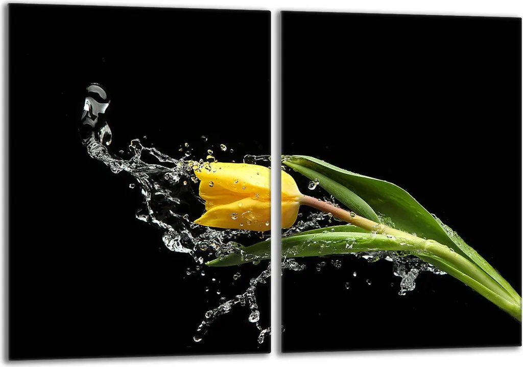 Set Copri Piano Cottura Universale 2 Pezzi 40x52 cm Vetro Temperato