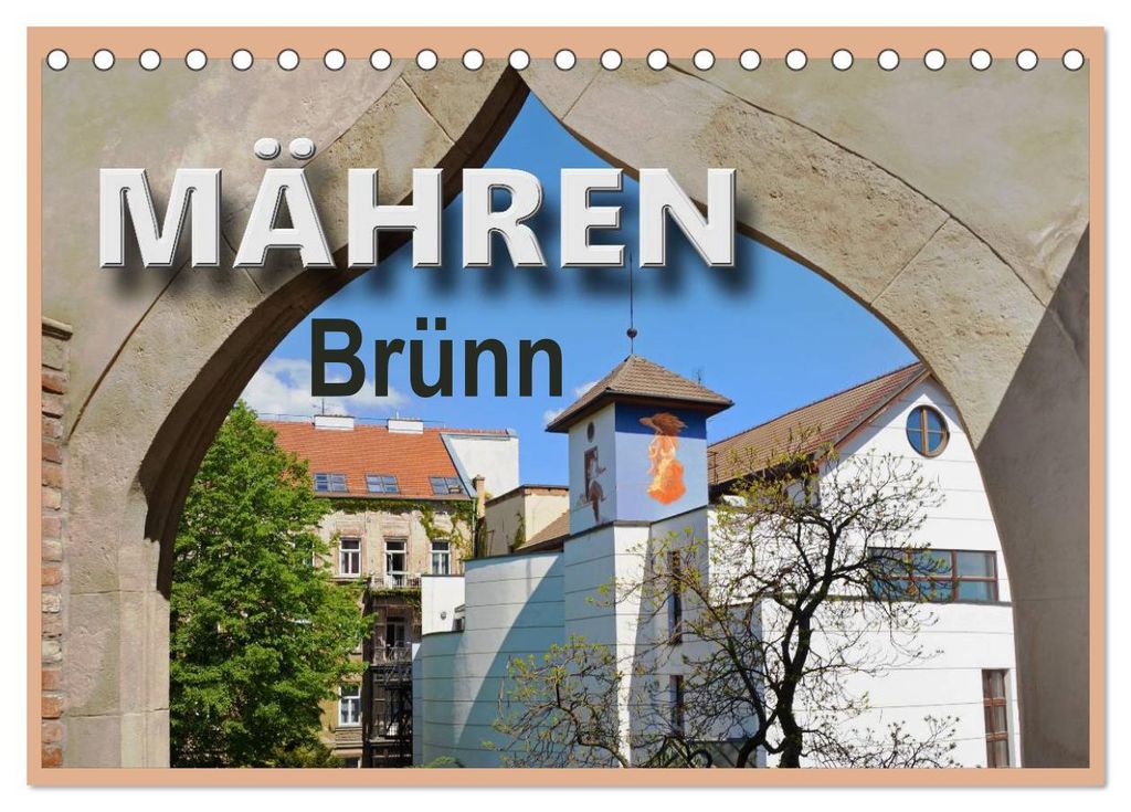 Mähren - Brünn (Tischkalender 2027 DIN A5 quer), CALVENDO Monatskalender