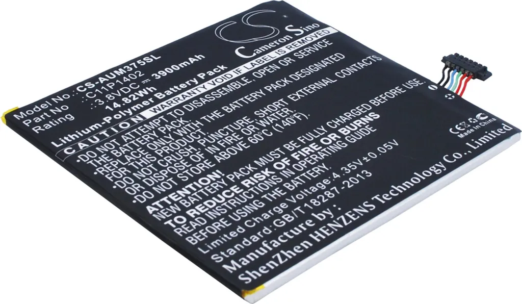 Batteria Nuova per Asus FE375CG FE375CXG K019 - TECHTEK C11P1402 3910mAh