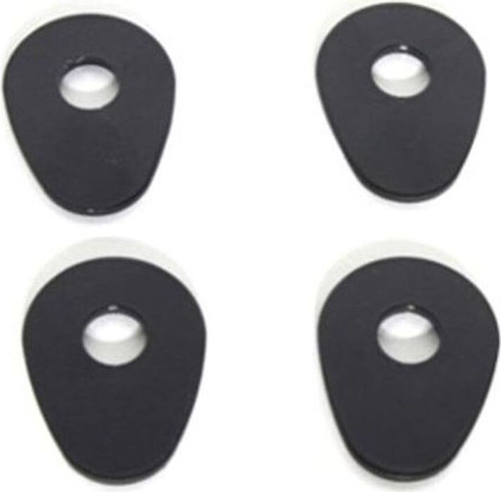 Puig 6247N Blinker Montageplatten paarweise Verkleidung verfügbar fuer Suzuki schwarz