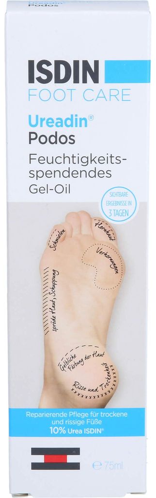 ISDIN Ureadin Podos gel-huile hydratant pour pieds secs et Image du produit 