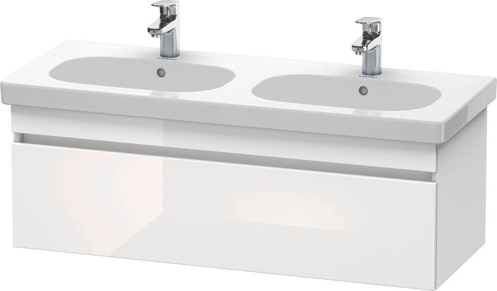 Duravit Waschtischunterbau DURASTYLE 453 x 1150 x 398 mm weiß hochglanz/weiß matt