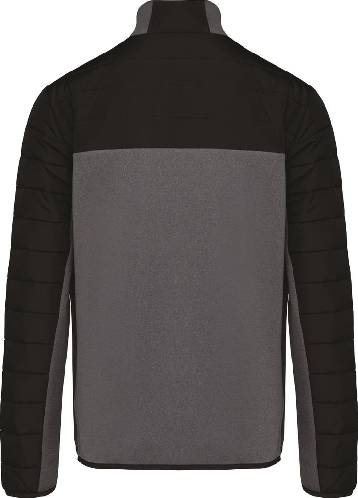 Kariban Jacke aus zwei Materialien für Herren