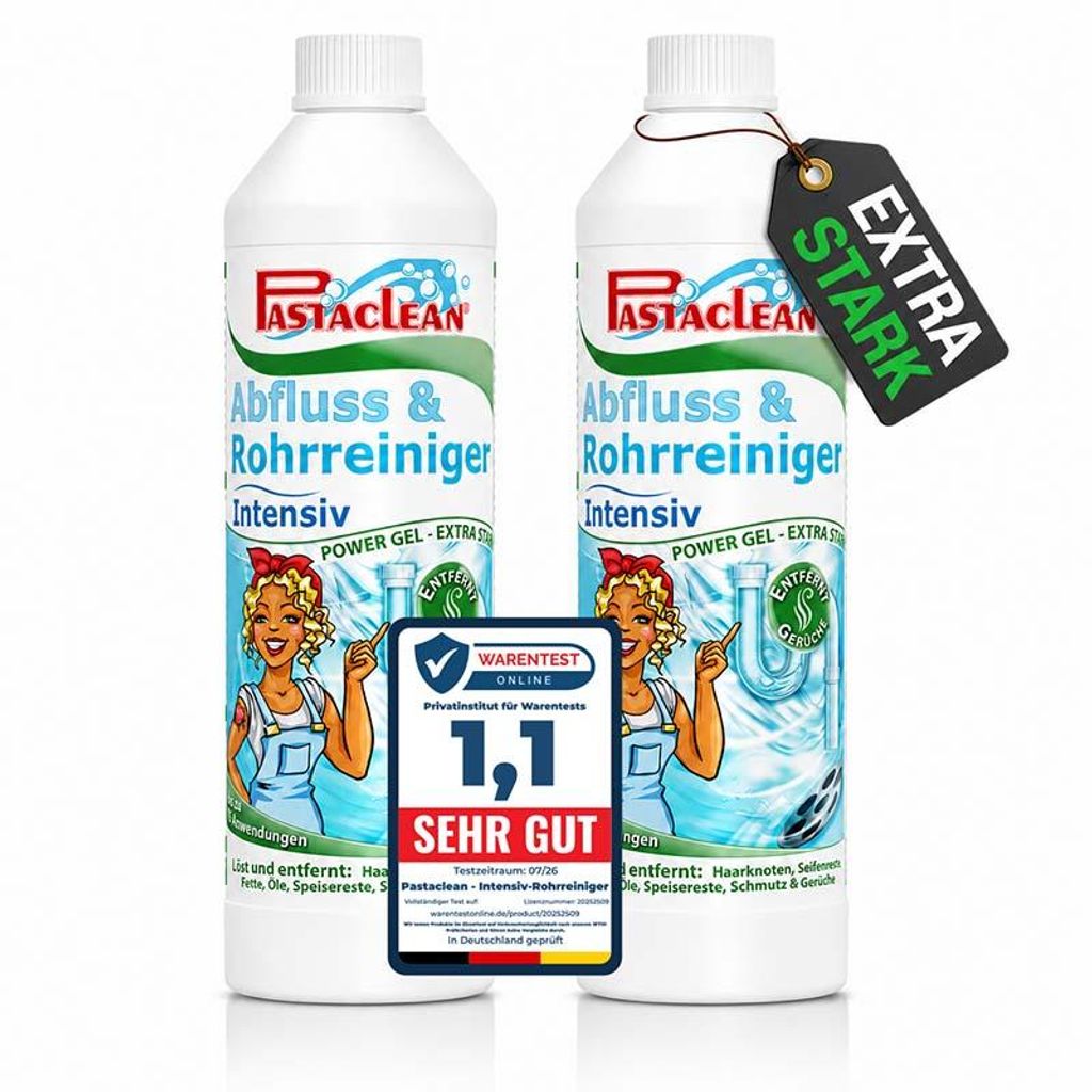 Pastaclean Intensiv Rohrreiniger 2x 750 ml – Produktbild 