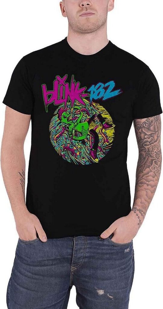 Blink 182 - "Overboard Event" T-Shirt für Herren/Damen Uni RO1892 (XXL) (Schwarz)