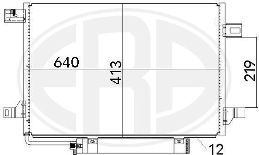 Réparer la clim Mercedes Classe A et B avec le condenseur ERA 667002