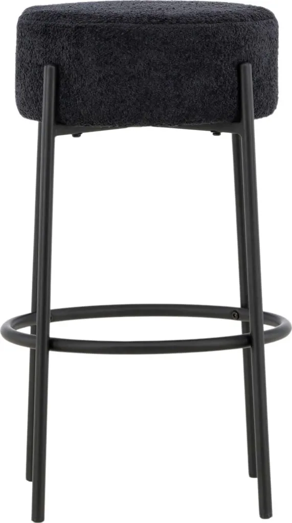 Venture Design Tucson Barhocker Noir - Tabouret de Bar Design Chic - 2