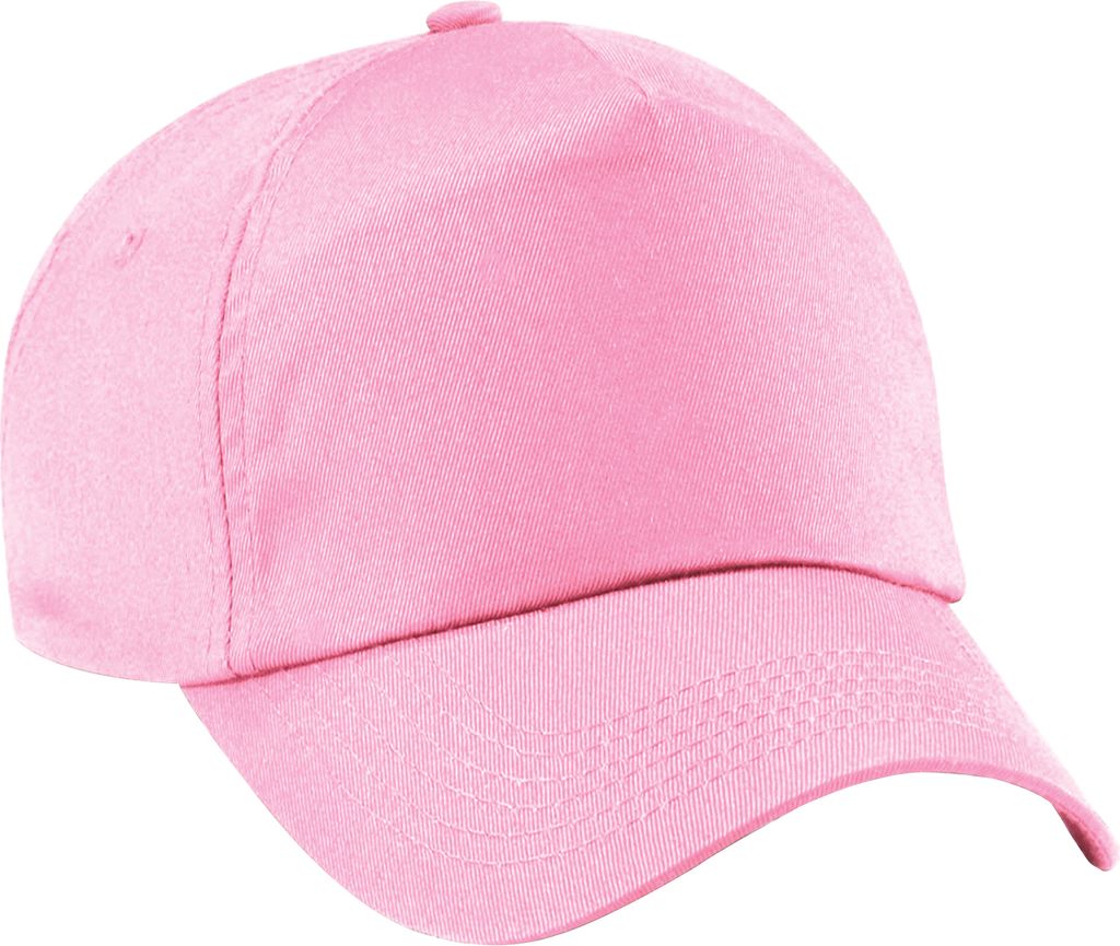 Beechfield Uni Original Baseballkappe mit 5 Paneelen PC2097 (Einheitsgröße) (Rosa)