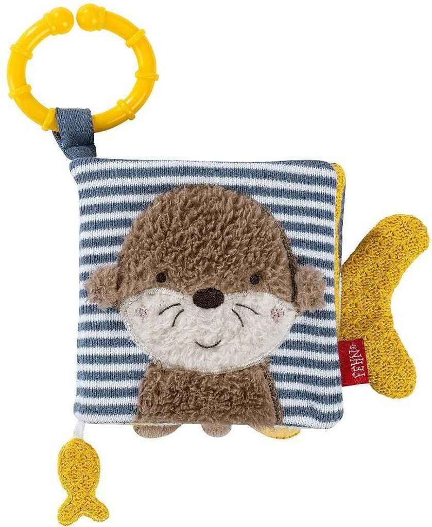 Stoffbuch Otter – Fühlbuch mit Tier-Motiven: 8 Seiten mit spannenden Farben & Funktionen zum Fühlen, Greifen und Staunen