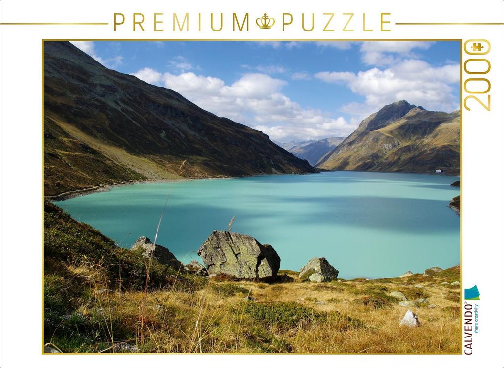 CALVENDO Puzzle Hochalpen Panorama bei Galtür in Österreich 2000 Teile Puzzle quer | 2000 Teile Lege-Größe 90x67cm Foto-Puzzle für glückliche...