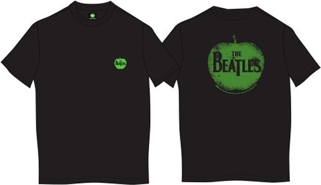 The Beatles In Apple (Back Print) Black M T-Shirt Produktbild 