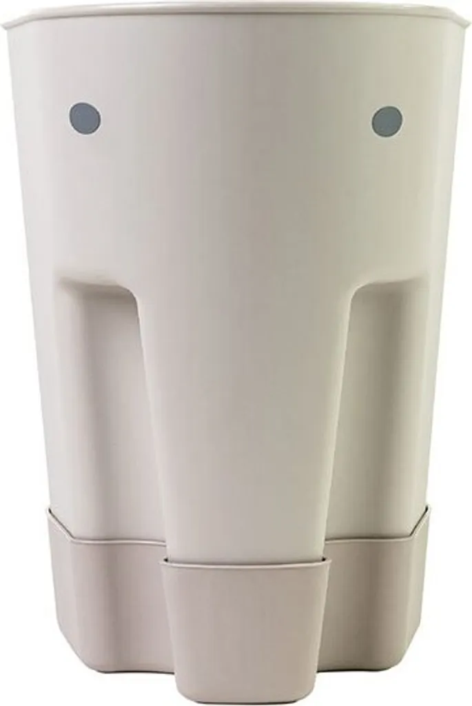 Organisateur de jouets de bain Shnuggle Ellie Gris avec égouttoir rapide