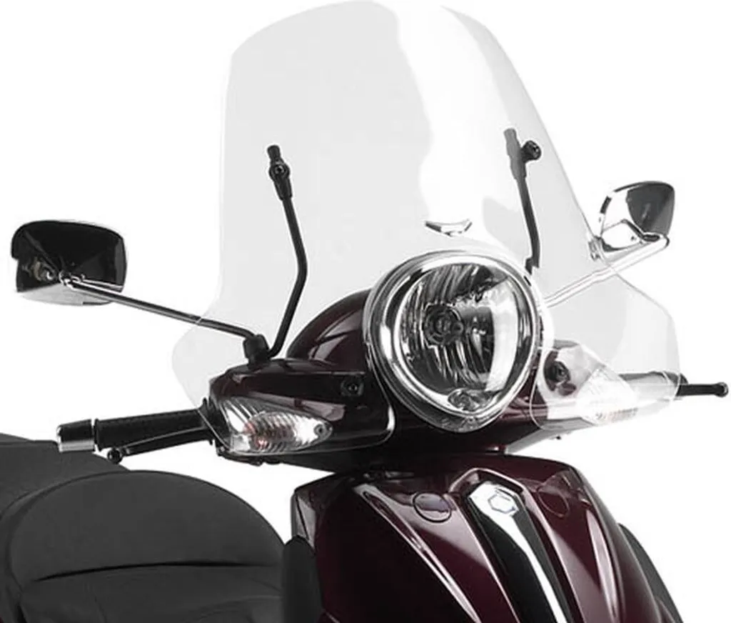 Pare-brise transparent GIVI 32x61,5 cm haute résistance pour Beverly