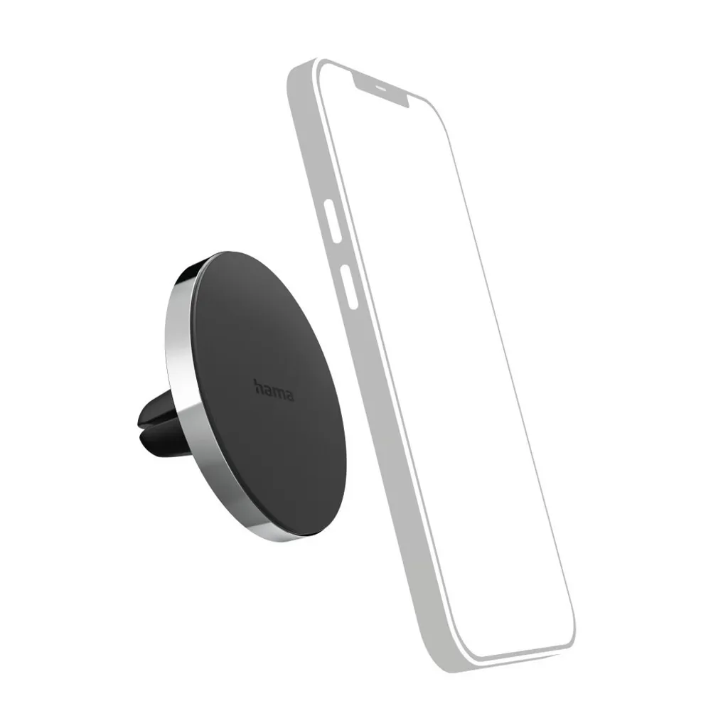 Hama 00210105 Supporto Auto Magnetico MagLock: Tenuta Sicura 360°