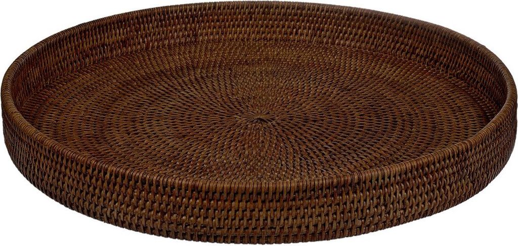 Kulatý ratanový tác Ø 48 cm - velký kulatý servírovací Obrázek produktu 