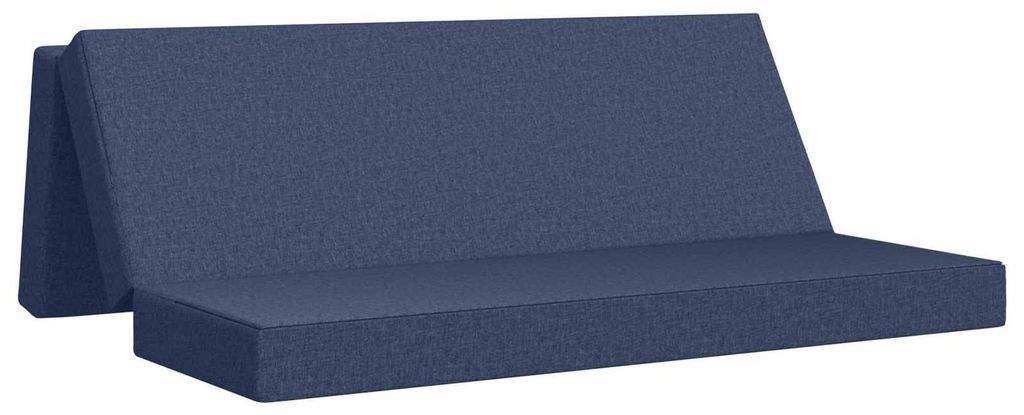 vidaXL Klappsofa Bett 200 x 67 x 45 cm Blau