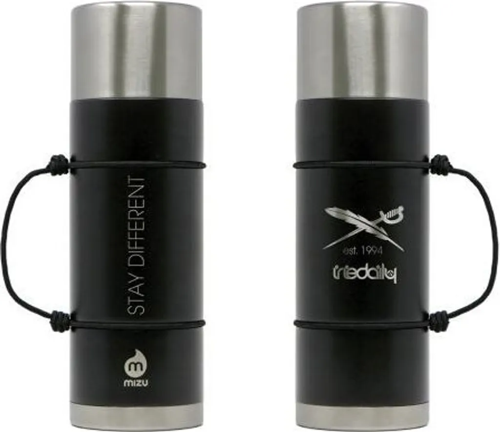 Gourde 1000 ml IRIEDAILY Daily Heavy Bottle noire anti-fuite sans BPA 1L