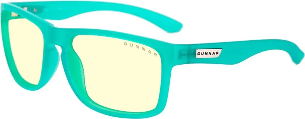 Gunnar Intercept Pop Emerald: Occhiali Gaming e Ufficio Anti Luce Blu