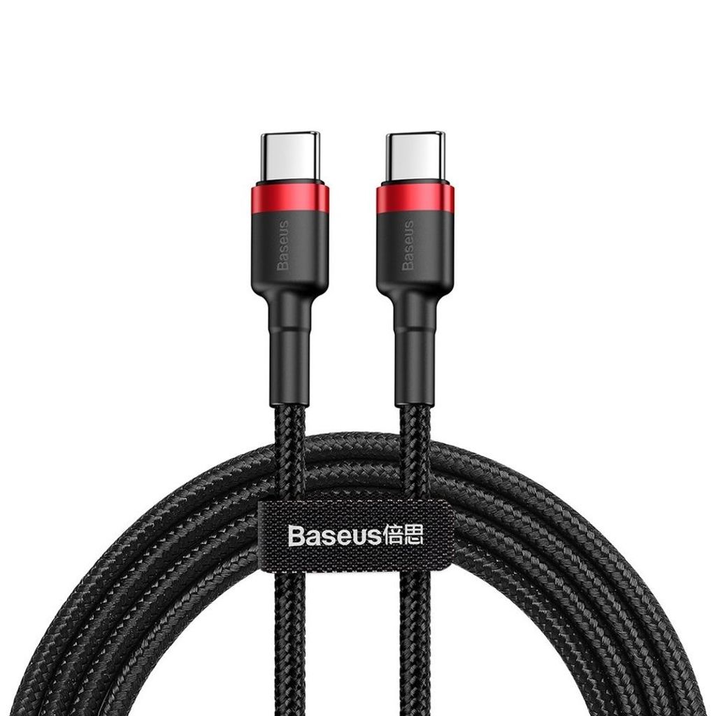 Baseus Kabel USB-C Cafule 60W 1m czarny Zdjęcie produktu 