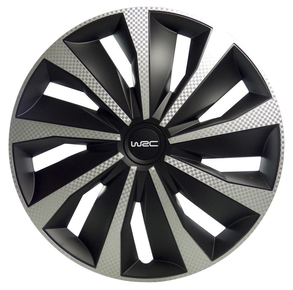 WRC Box 4 Radkappen 15 Carbon Style