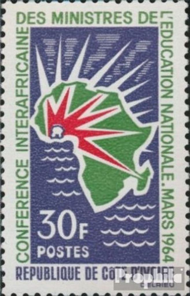 Briefmarken Elfenbeinküste 1964 Mi 265 (kompl.Ausg.) postfrisch Afrikanische Bildungsminister